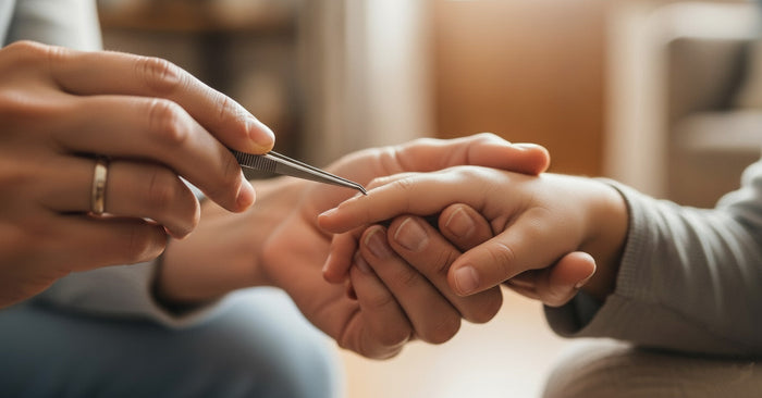 Splitter im Finger? So hilfst du deinem Kind sicher und ohne Tränen